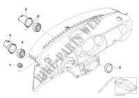 Bouches daeration/caches pour MINI Cooper S de 2000