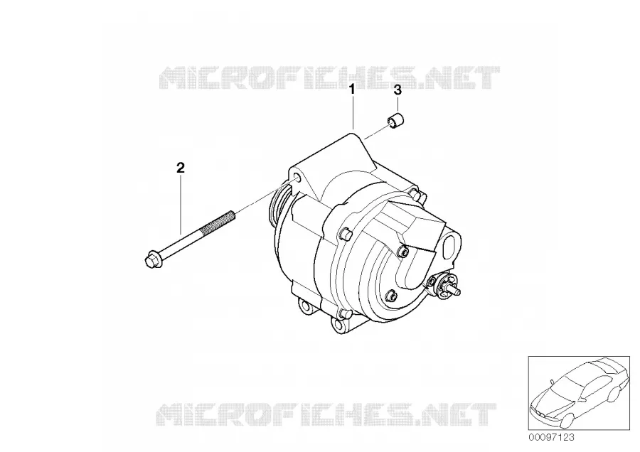 Alternateur 110a MINI MINI ONE 2000 One 1.6i N One 1.6i