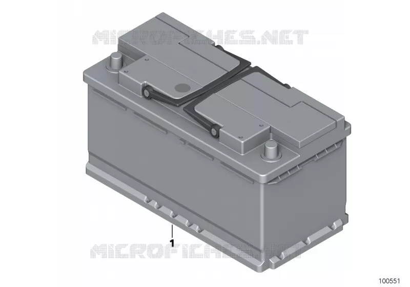 Batterie BMW dorigine MINI MINI COOPER S 2006 Cooper S N Cooper S