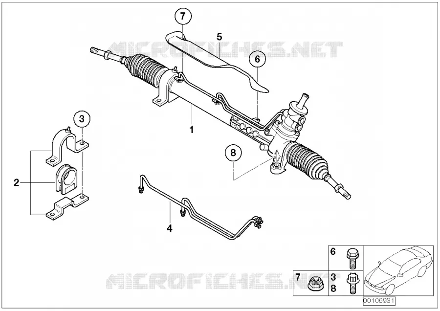 Direction hydraulique MINI MINI COOPER 2000 Cooper N Cooper