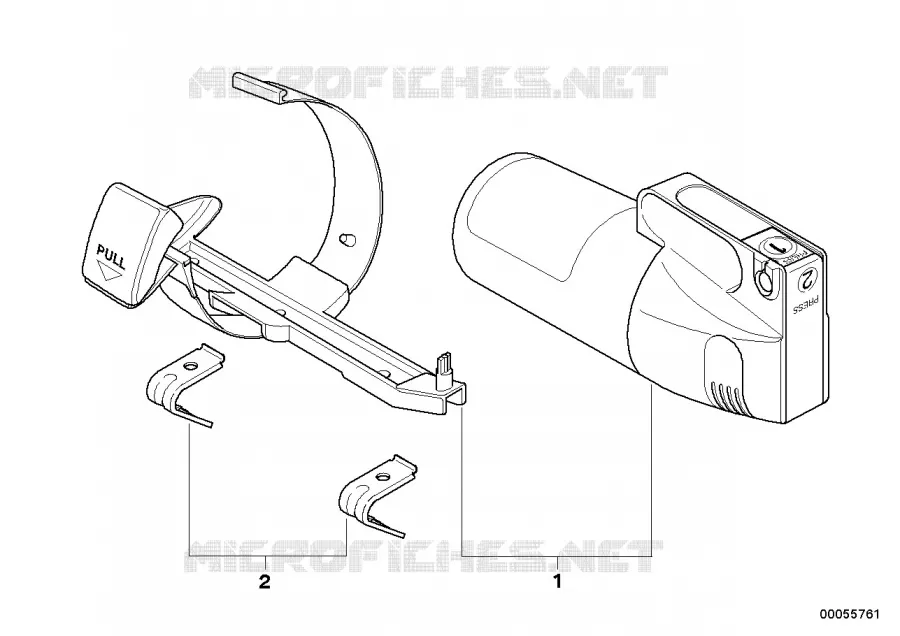 Extincteur / Support MINI MINI ONE 2006 One N One