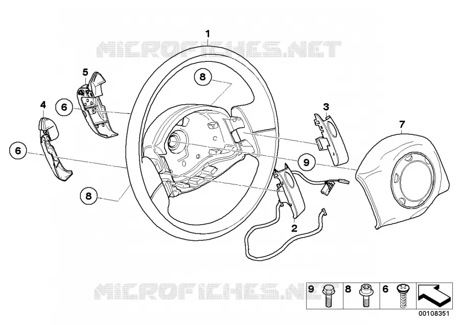 Volant airbag steptronic MINI MINI COOPER 2000 Cooper N Cooper