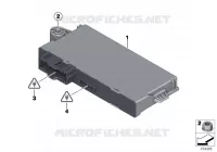 Boîtier de commande CAS Electricité du véhicule COOPER mini-voiture 2010 Cooper 38495