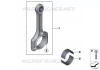 Mécanisme dembiellage - Bielle Moteur ONE mini-voiture 2005 One 37505