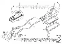 Pièces de commande de vitesses Commande de vitesses COOPER S mini-voiture 2000 Cooper S 33833