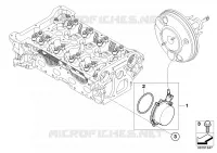 Pompe a vide avec tuyau Moteur COOPER mini-voiture 2005 Cooper 37501