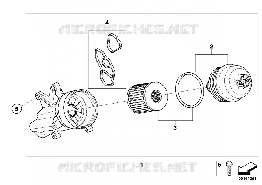 Alimentation dhuile-Filtre à huile MINI MINI COOPER 2006 Cooper N Cooper