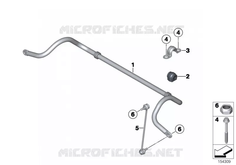 Barre antiroulis avant MINI MINI COOPER SD 2010 Cooper SD N Cooper SD