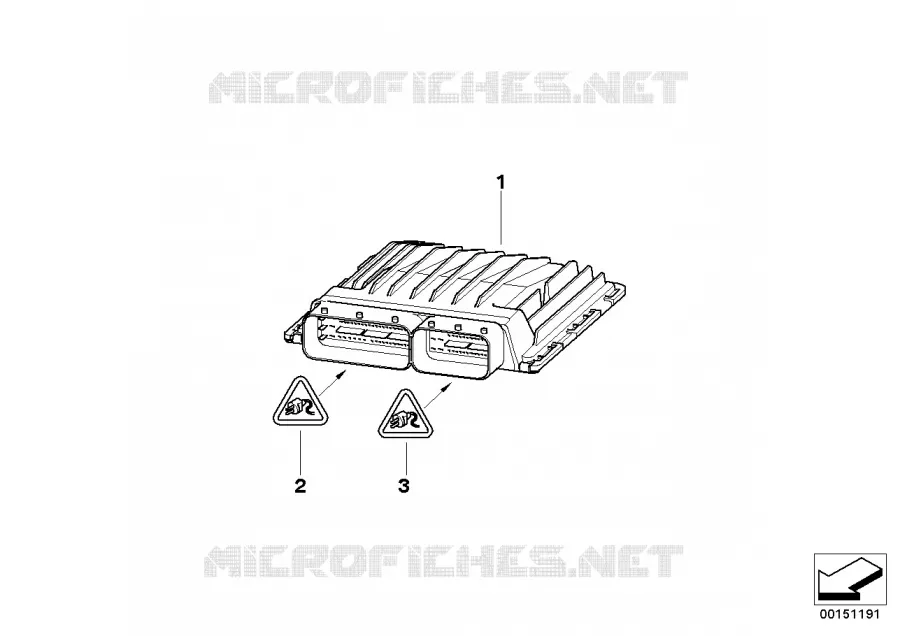 Boîtier DME programmé MINI MINI MINI ONE 2000 One 1.6i N One 1.6i
