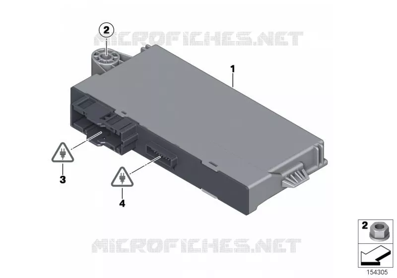 Boîtier de commande CAS MINI MINI ONE 2006 One N One