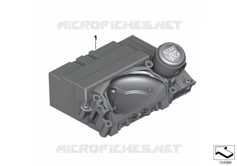 Bouton Start/Stop MINI MINI COOPER D 2012 Cooper D 1.6 N Cooper D 1.6