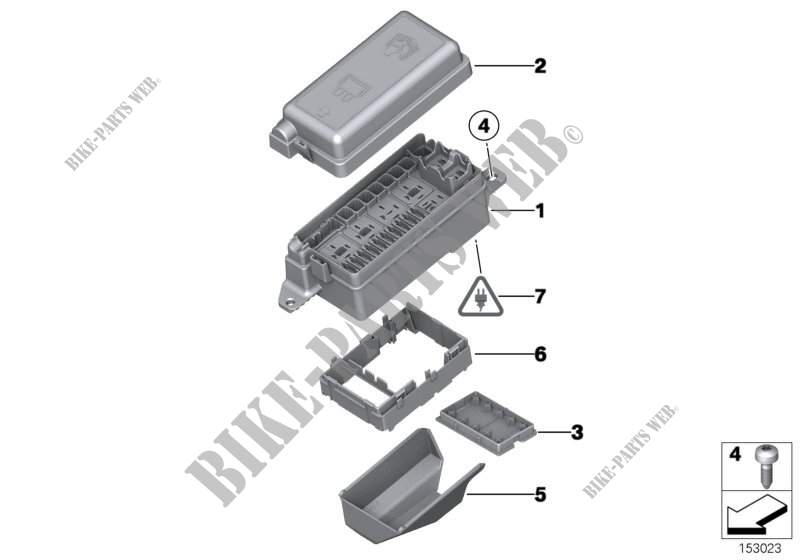 Composants boite a fusibles compart.mot pour MINI Cooper ALL4 de 2012