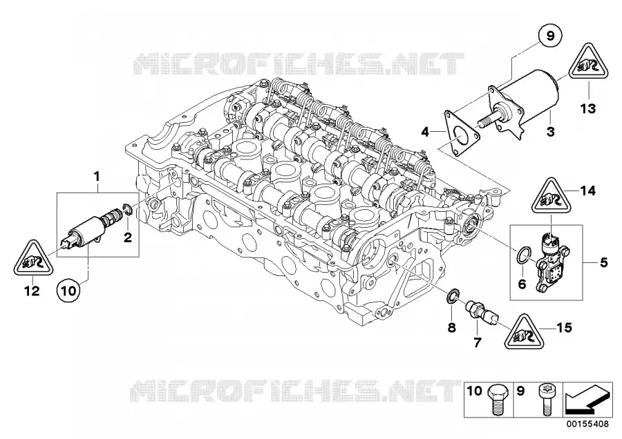 Culasse - pièces électriques rapportées MINI MINI COOPER 2005 Cooper N Cooper