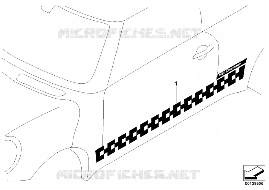 Feuille Challenge MINI MINI COOPER S 2003 Cooper S N Cooper S