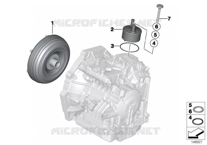 GA6F21WA conver. couple/radiateur huile MINI MINI COOPER 2006 Cooper N Cooper