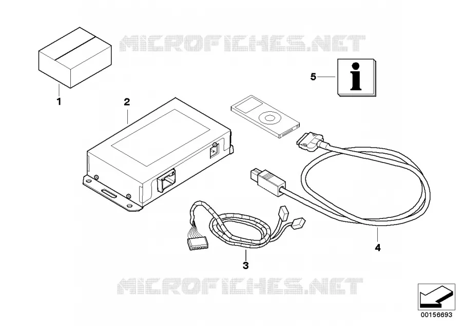 Kit 2ème monte interface ipod MINI MINI ONE 2010 One 55kW N One 55kW