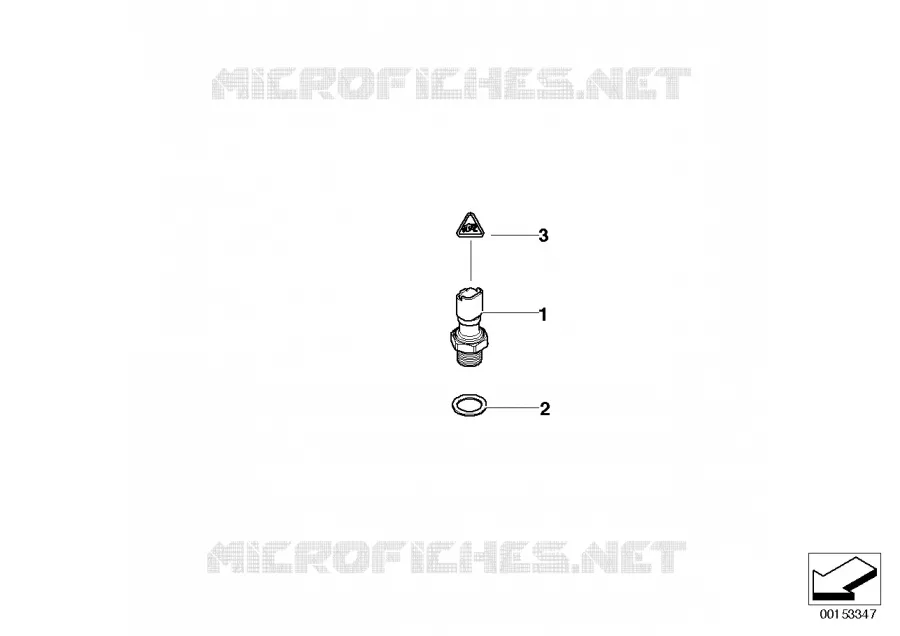 Monocontact de pression dhuile MINI MINI COOPER D 2006 Cooper D N Cooper D