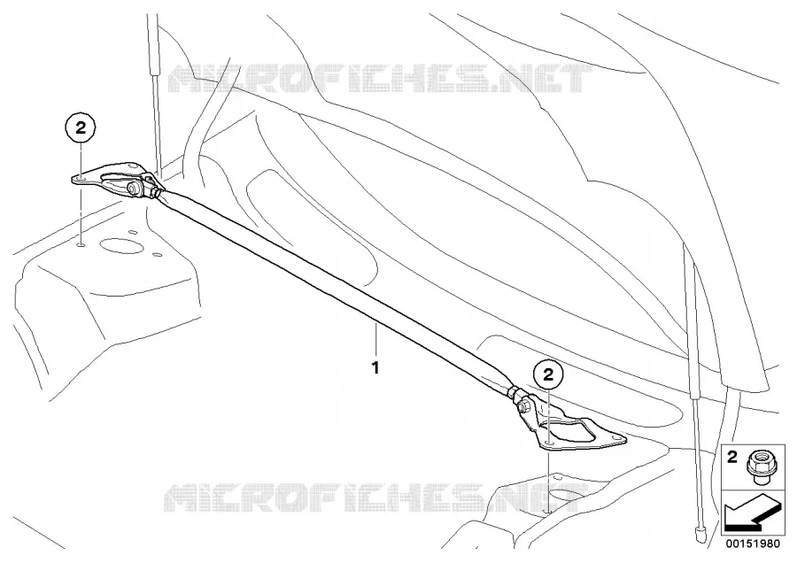 Montant de suspension MINI MINI ONE 2006 One N One