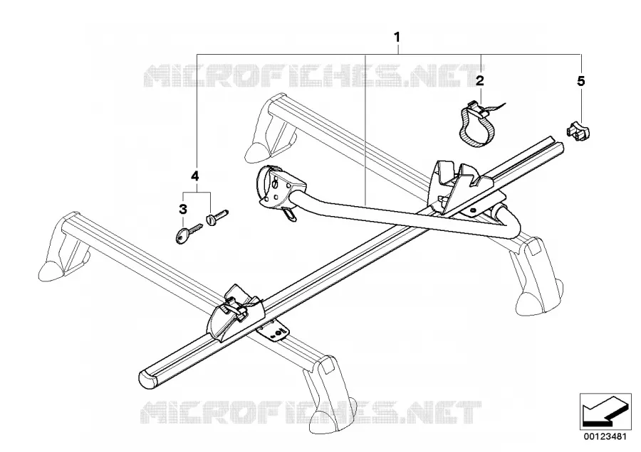 Porte-bicyclette de cyclo-tourisme MINI MINI COOPER D 2013 Cooper D 2.0 N Cooper D 2.0