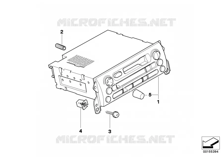 Radio Wave MINI MINI COOPER S 2003 Cooper S N Cooper S