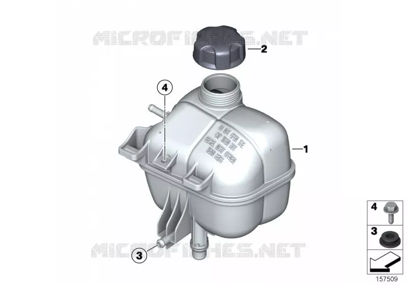 Réservoir tampon MINI MINI COOPER S 2006 Cooper S N Cooper S