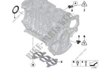Pièces de bloc moteur pour MINI Cooper ALL4 de 2012