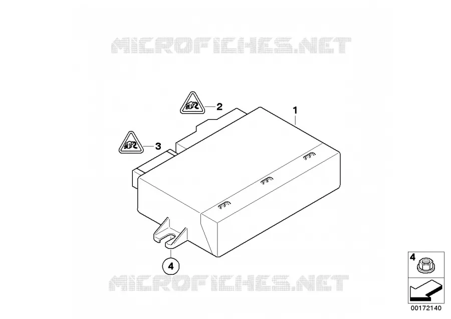 Boîtier CVM (module capote cabriolet) MINI MINI COOPER S 2011 Cooper S N Cooper S