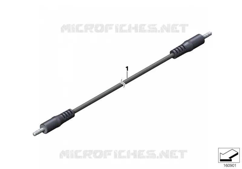 Câble de raccordement prise Aux MINI MINI COOPER SD 2009 Cooper SD N Cooper SD