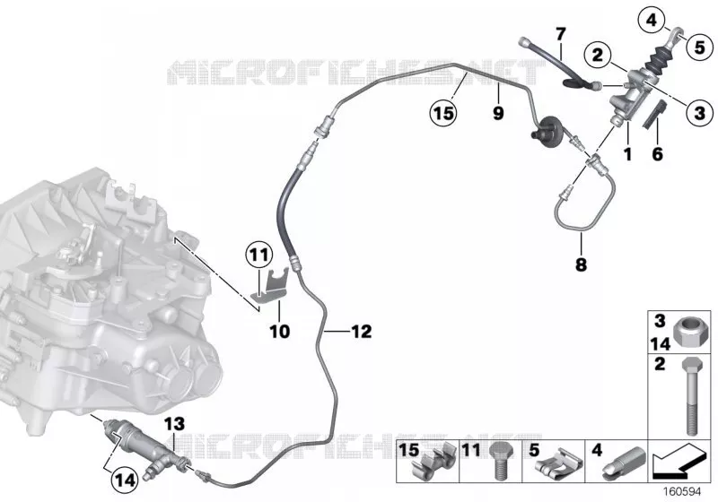 Commande dembrayage MINI MINI JOHN COOPER WORKS 2011 JCW ALL4 N JCW ALL4