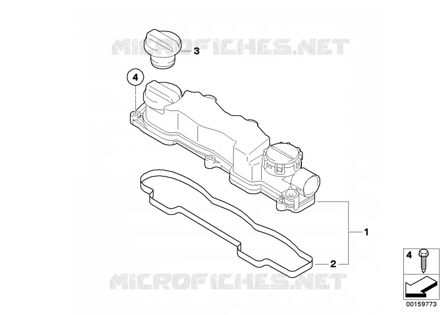 Couvre culasse MINI MINI COOPER D 2006 Cooper D N Cooper D