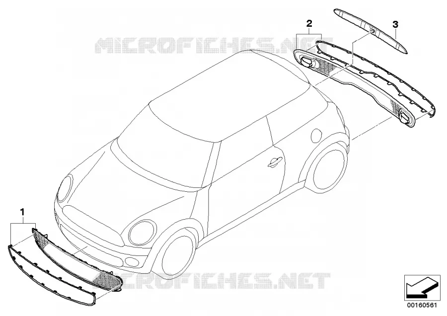 Equipement ult., Chrome Line Exterieur MINI MINI JOHN COOPER WORKS 2010 Coop.S JCW N Coop.S JCW
