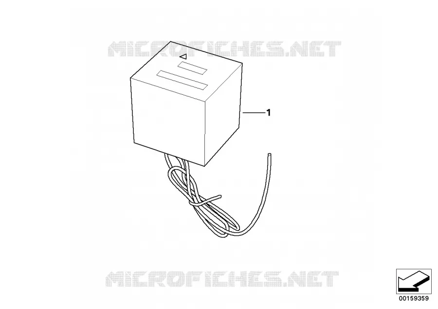 Filtre antiparasite MINI MINI ONE 2008 One N One