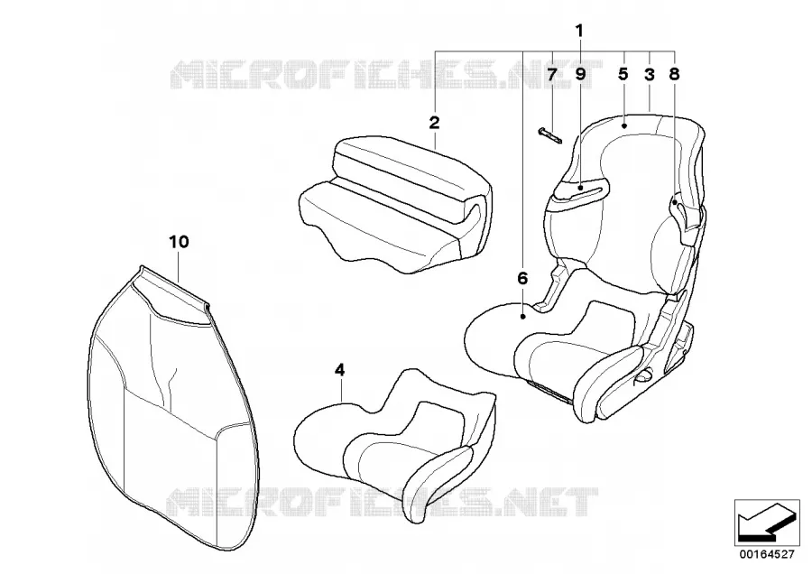 MINI Junior Seat I-II MINI MINI COOPER D 2006 Cooper d N Cooper d