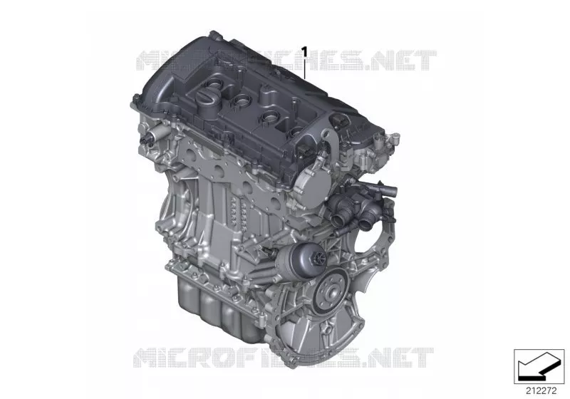 Motore alleggerito - Ricambi Usati MINI MINI COOPER S 2011 Cooper S N Cooper S
