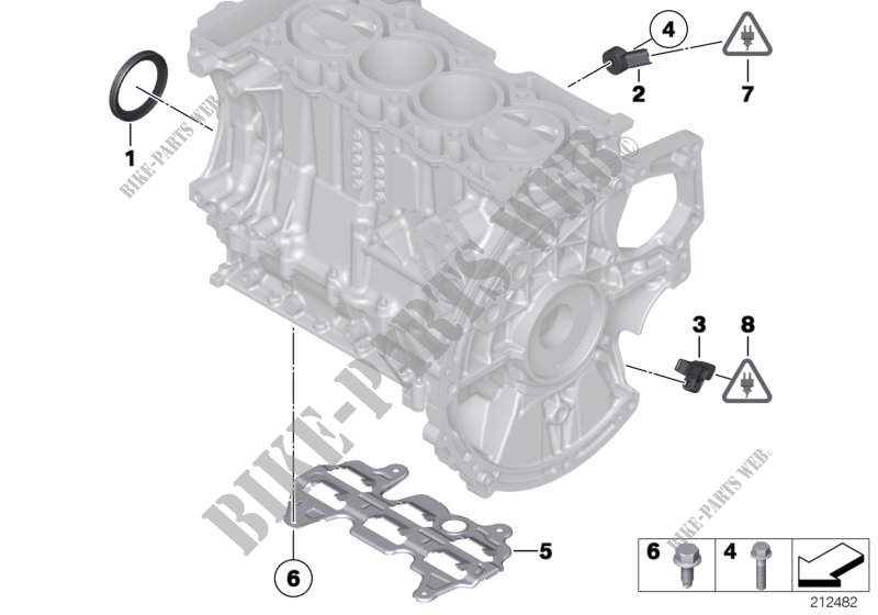 Pièces de bloc moteur pour MINI Cooper ALL4 de 2012