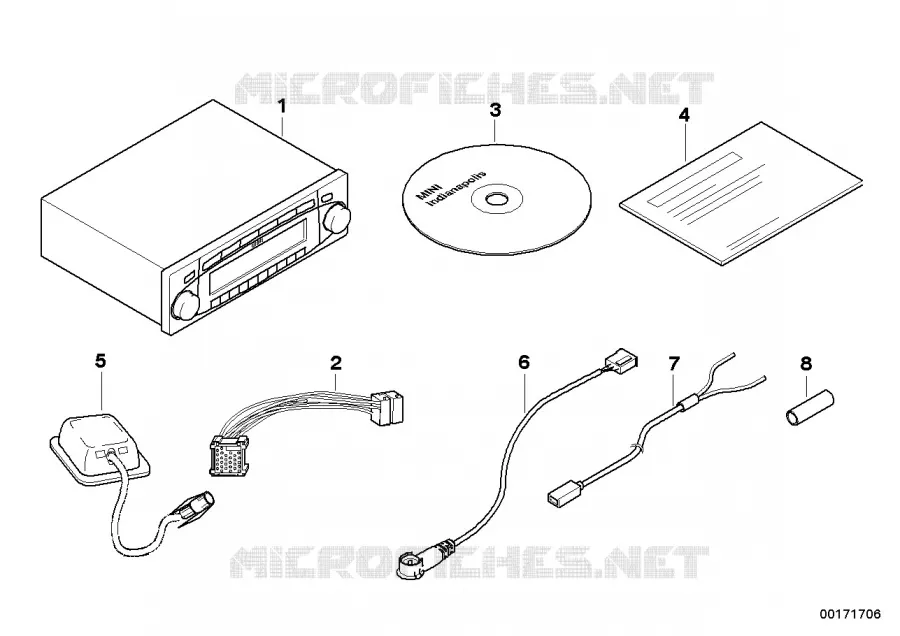 Pièces détachées radionavigation MINI MINI COOPER S 2003 Cooper S N Cooper S