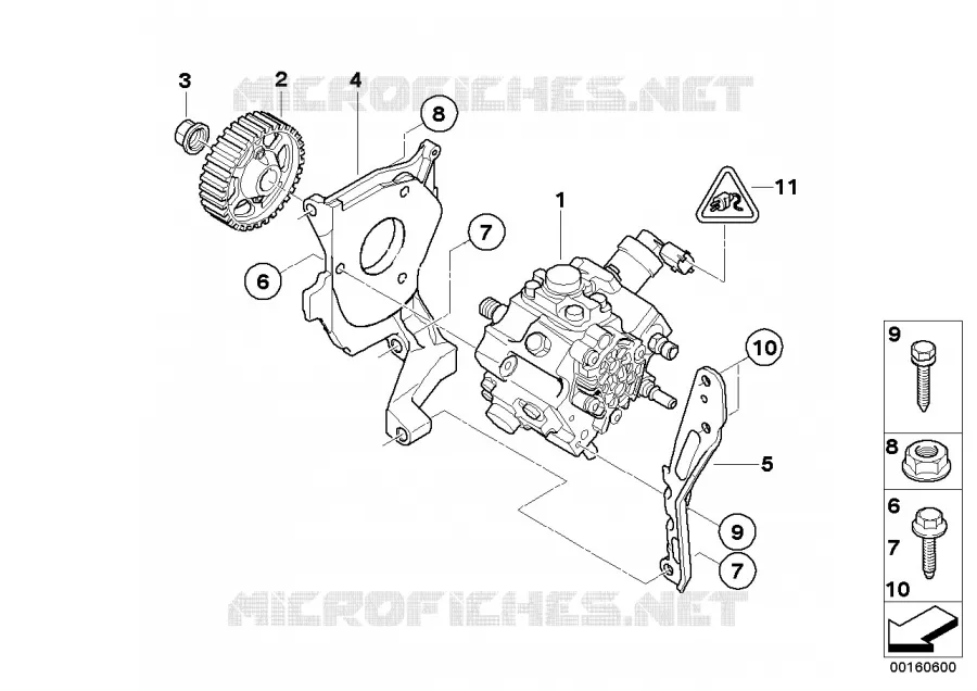 Pompa ad alta pressione - RIcambi Usati MINI MINI COOPER D 2006 Cooper d N Cooper d