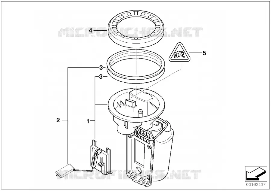 Pompe à carburant / Capteur de niveau MINI MINI COOPER 2005 Cooper N Cooper