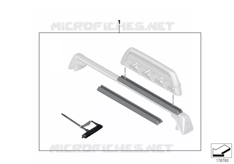 Rehausse de tube support MINI MINI COOPER D 2007 Cooper d N Cooper d