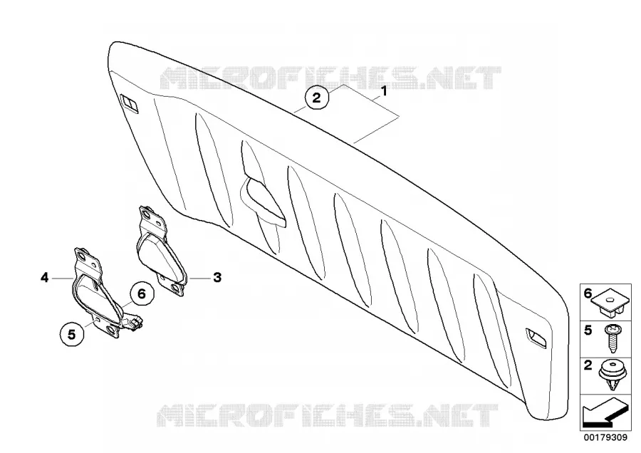 Revetement de couverture de coffre MINI MINI COOPER SD 2009 Cooper SD N Cooper SD
