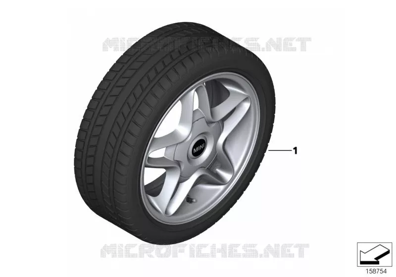 Roue hiver complète S-Winder R102 - 16