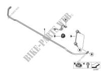 Barre antiroulis arriére pour MINI Cooper ALL4 de 2012