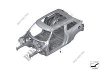 Caisse de carrosserie pour MINI Cooper D ALL4 1.6 de 2012