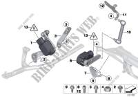 Capteur de reglage rayon declairage pour MINI Cooper ALL4 de 2012
