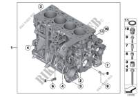 Carter moteur pour MINI Cooper D 2.0 de 2010