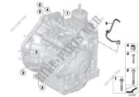Fixation de boîte de vts / ventilation pour MINI Cooper SD ALL4 de 2012