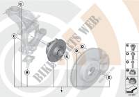 Kit roulements roue avant / Value Line pour MINI One D de 2002