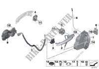 Système de fermeture porte avant pour MINI Cooper ALL4 de 2012