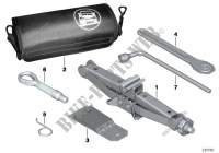 Trousse à outils/Cric pour MINI Cooper SD de 2012