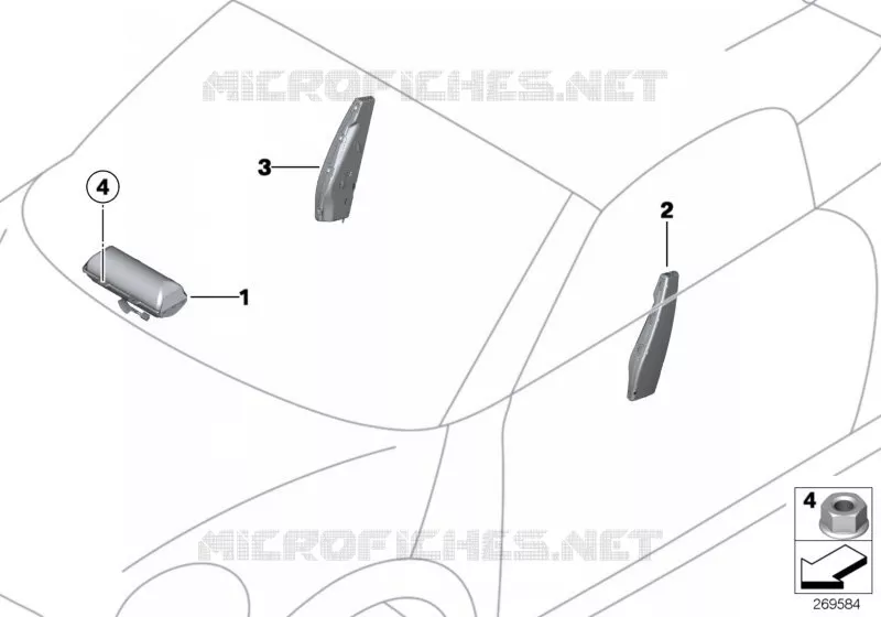 Airbag MINI MINI COOPER SD 2010 Cooper SD N Cooper SD